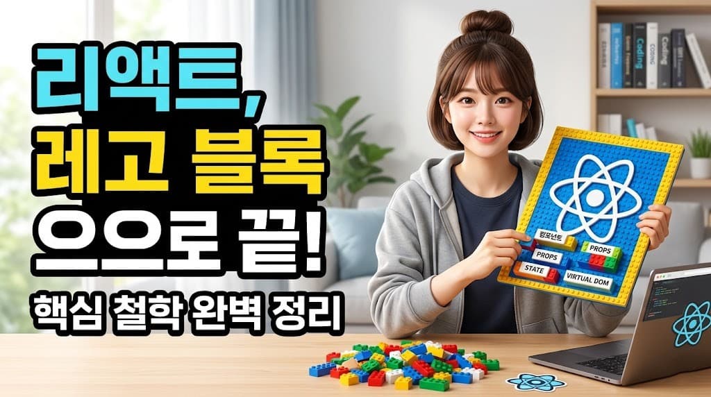리액트, 아직도 어렵나요? '레고 블록' 하나로 끝내는 React 핵심 철학